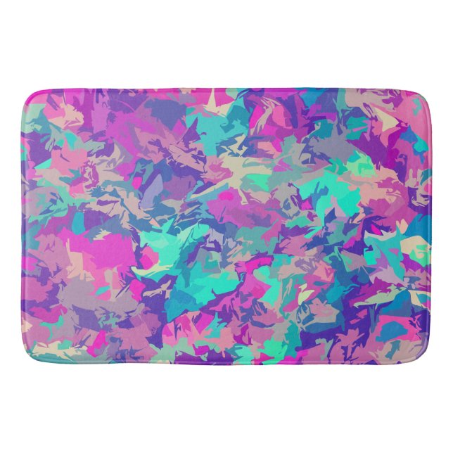 Paper Flower | bath mat (Front)