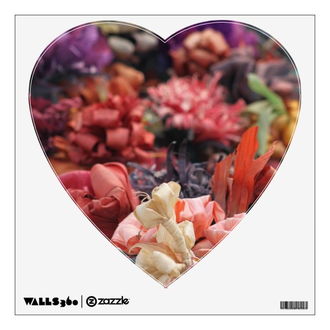 Paper Flower Wall Decal (Front)