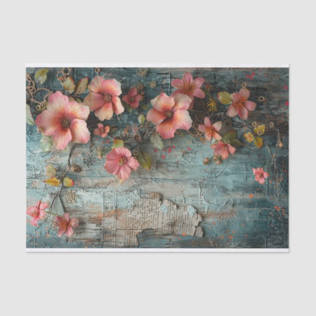 Paper Flowers Mixed Media (Front)