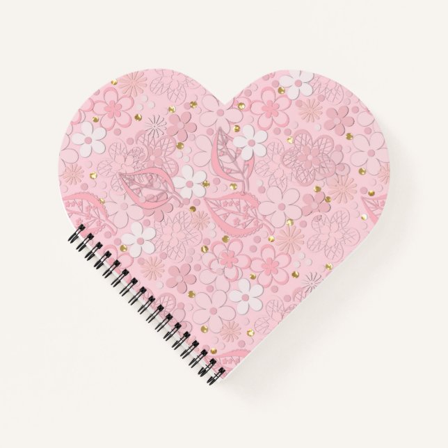 Paper flowers notebook (Front)