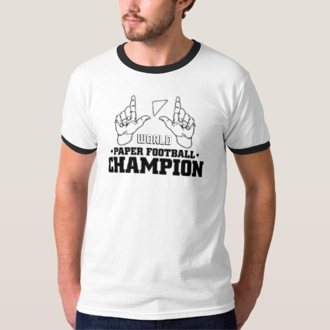 PAPER-FOOTBALL_RK, WORLD T-Shirt (Front)