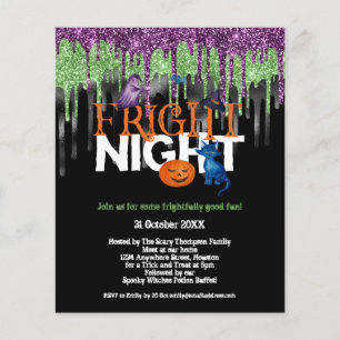 PAPER Fright Night Glitter Drip Halloween Party