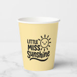 Paper Glass - Little Miss Sunshine Cups