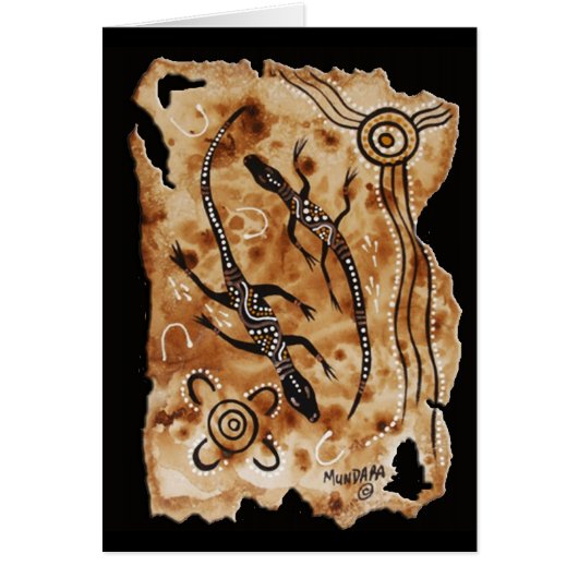 Paper Goannas Cards (Front)