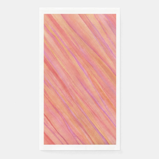 Paper Guest Towels |  Saturn Pink (Front)
