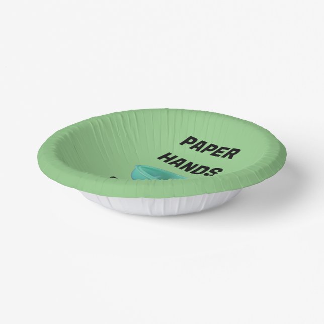 PAPER HANDS PAPER BOLS PAPER BOWLS (Angled)
