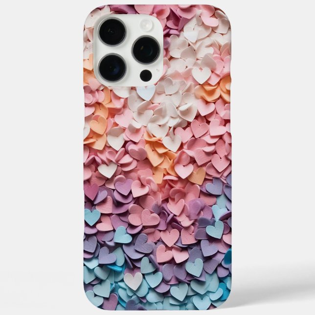 Paper Hearts Case-Mate iPhone Case (Back)