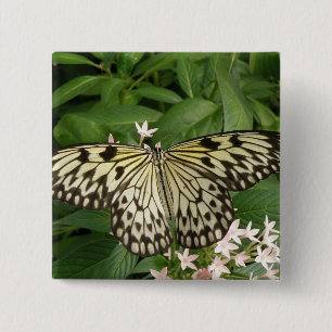 Paper Kite Butterfly Button
