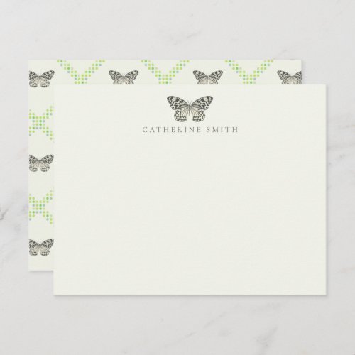 Paper Kite Butterfly Flat Note Card