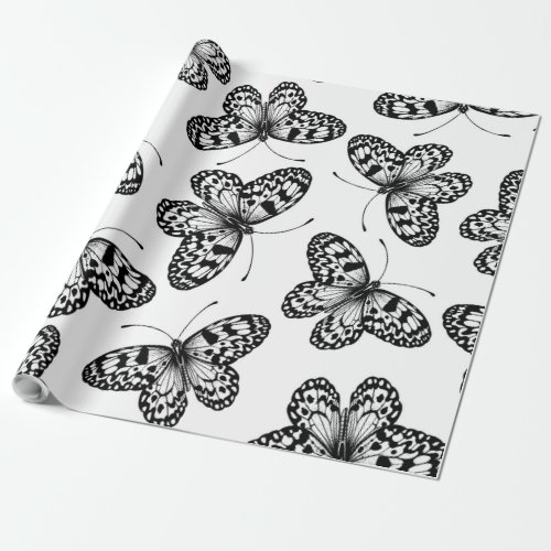 Paper kite butterfly pattern
