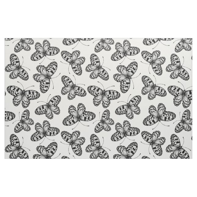 Paper kite butterfly pattern fabric (Fat Quarter)