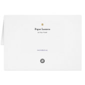 Paper Lantern Cards (Back Horizontal)