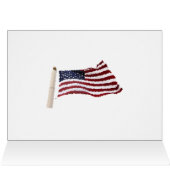 Paper Mache American Flag Cards (Inside Horizontal (Top))
