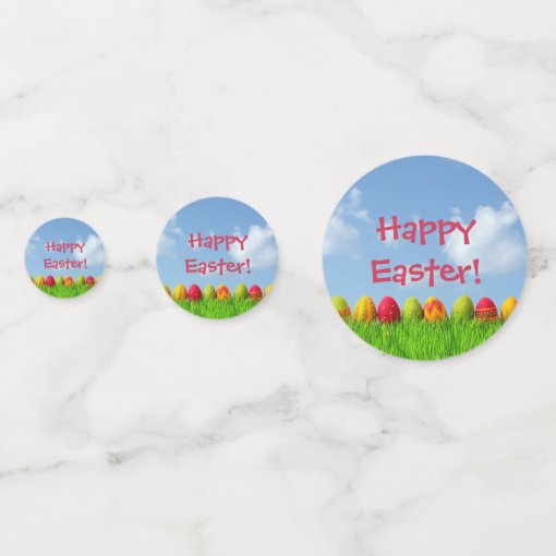 Paper Mache Eggs Confetti Zazzle