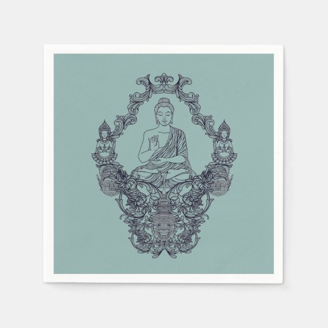 PAPER NAPKIN : BUDDHA (Front)