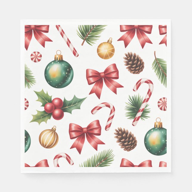 Paper Napkin-Christmas Tableware Napkins (Front)