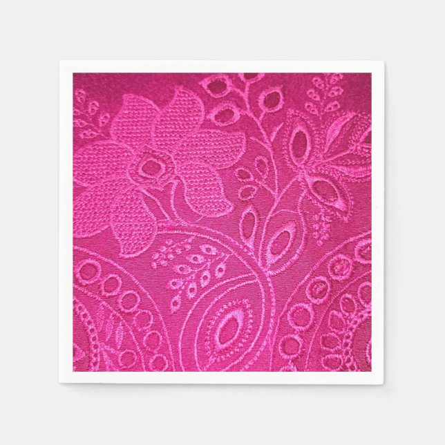 Paper Napkin color full paper napkins flower napki (Front)