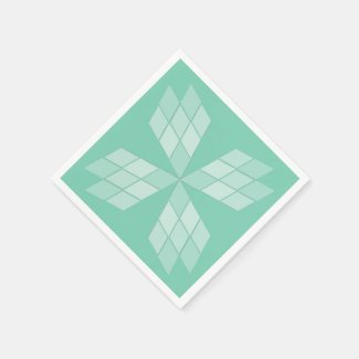 Paper Napkin - Diamond Petals