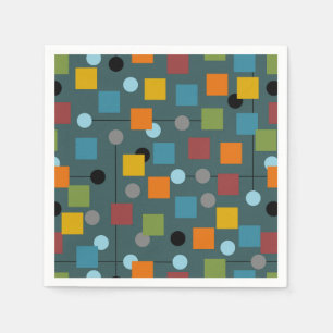 Paper Napkin - Mid-Century Modern 1.3 Seamless
