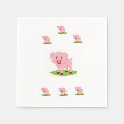 Paper Napkin Pig