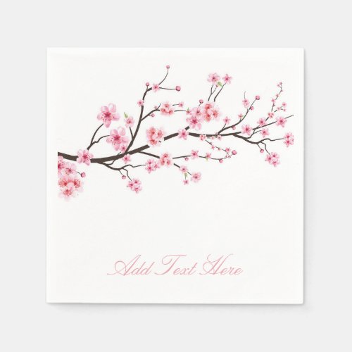 PAPER NAPKIN  SAKURA BLOSSOMS