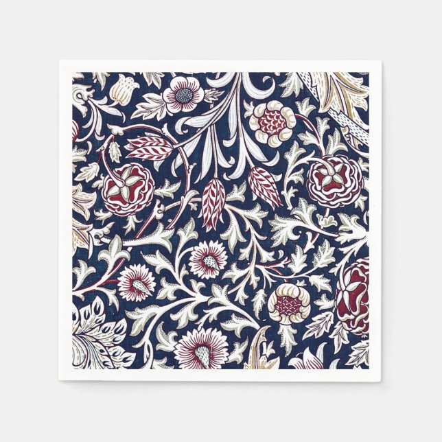 PAPER NAPKIN : WILLIAM MORRIS : TRENT (Front)