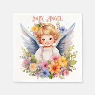 Paper Napkins Baby Angel