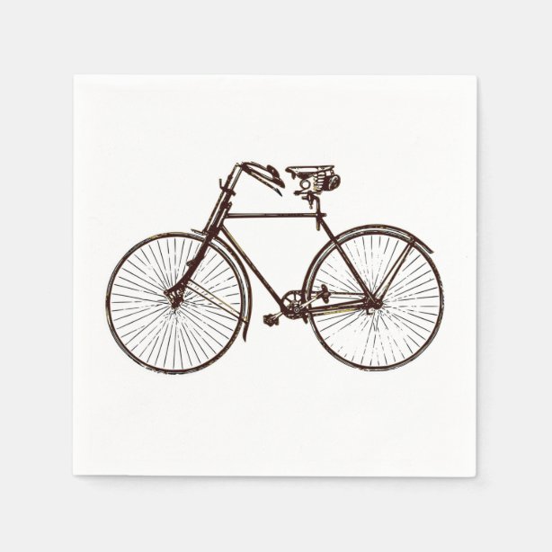 Bicycle Paper & Party Napkins | Zazzle