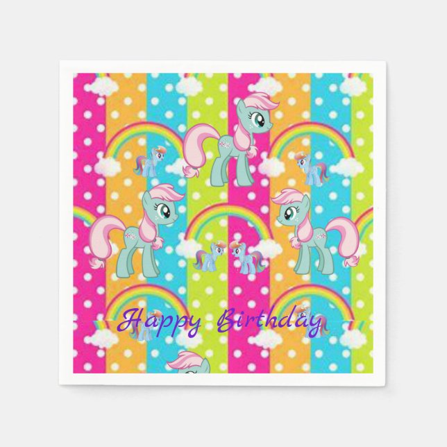 Paper Napkins Birthday (Front)