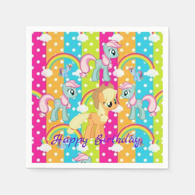 Paper Napkins Birthday (Front)