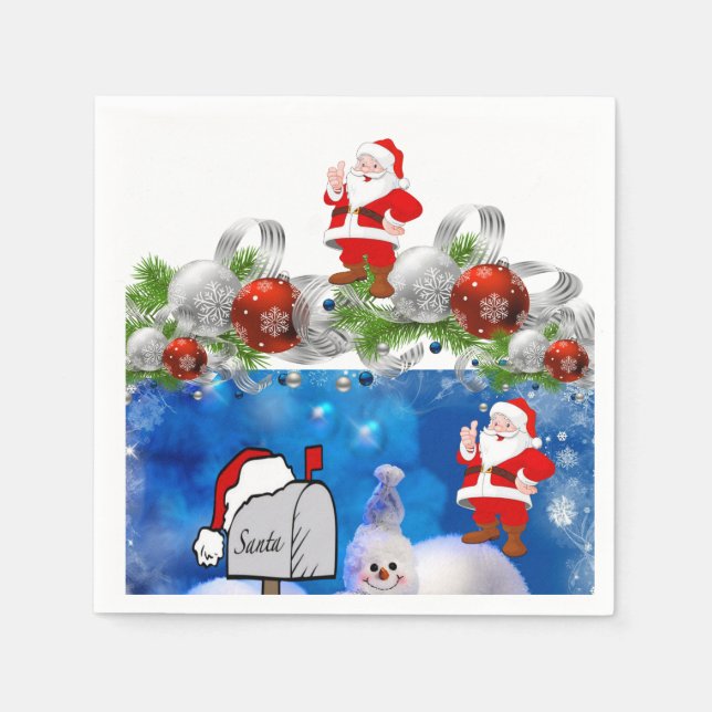 Paper Napkins Christmas (Front)