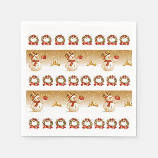 Paper Napkins Christmas (Front)