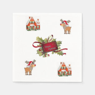 Paper Napkins Christmas