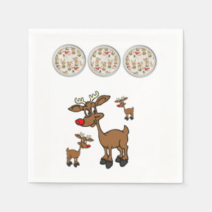 Paper Napkins Christmas
