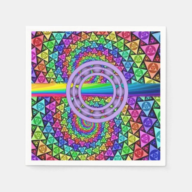 Paper Napkins Colorful (Front)