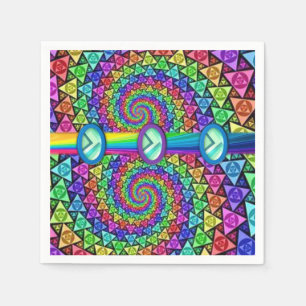 Paper Napkins Colorful