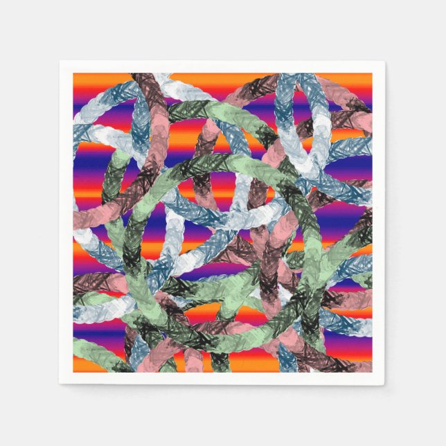 Paper Napkins Colorful (Front)