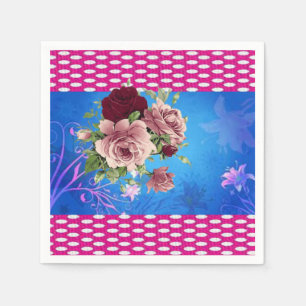 Paper Napkins Floral