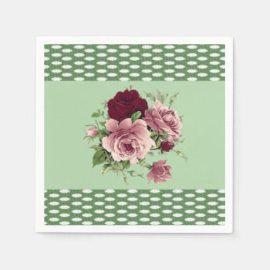 Paper Napkins Floral