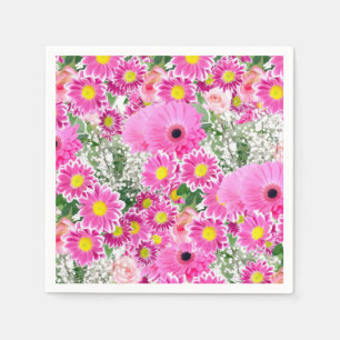 Paper Napkins Floral