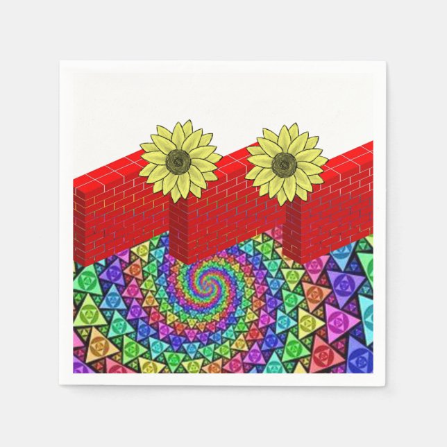 Paper Napkins Floral (Front)