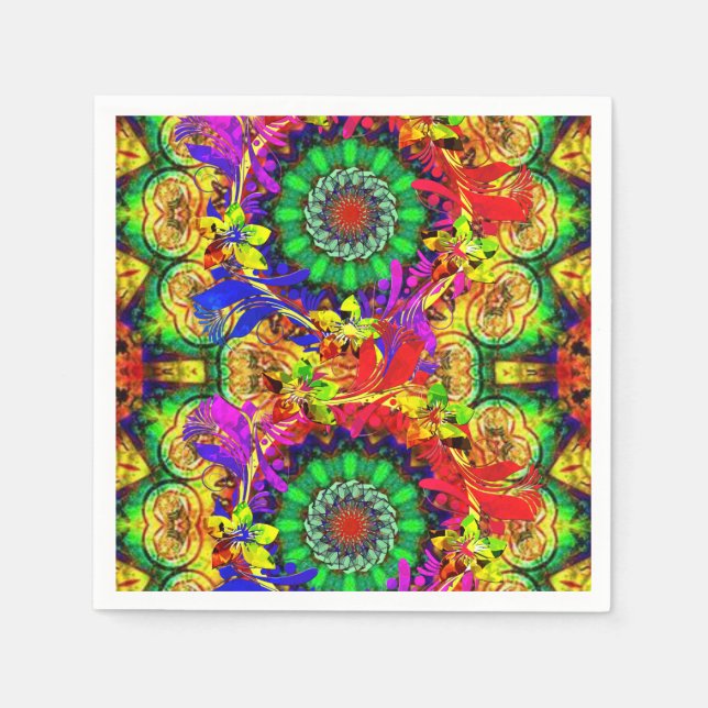 Paper Napkins Floral (Front)