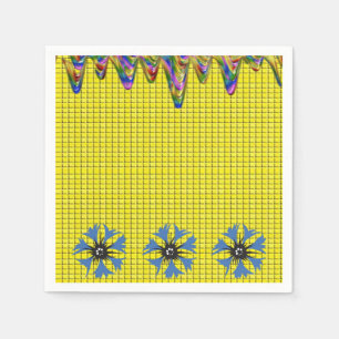 Paper Napkins Floral