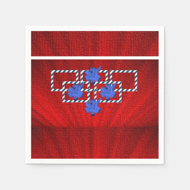 Paper Napkins Floral (Front)