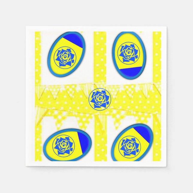 Paper Napkins Floral (Front)