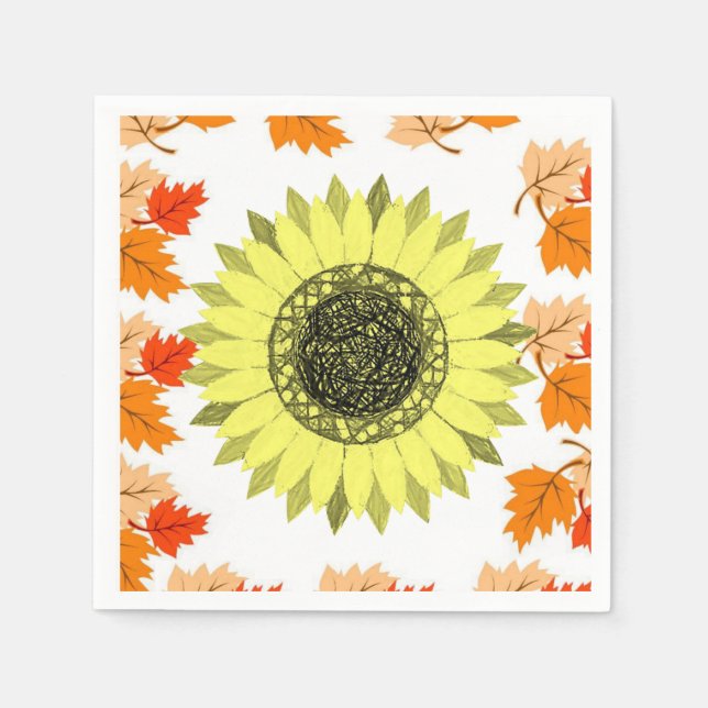 Paper Napkins Floral (Front)