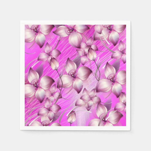 Paper Napkins Floral (Front)