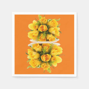 Paper Napkins Floral