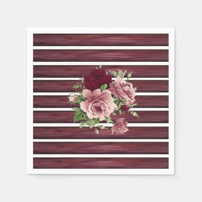 Paper Napkins Floral (Front)