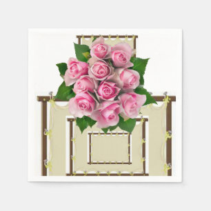 Paper Napkins Floral